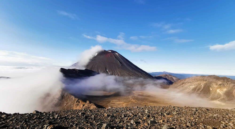Tongariro Alpine Crossing in New Zealand, South Island