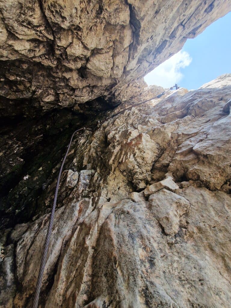 Via Ferrata Cesare Piazzetta esantis kaminas