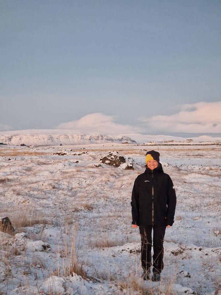 Sunset colours in Iceland