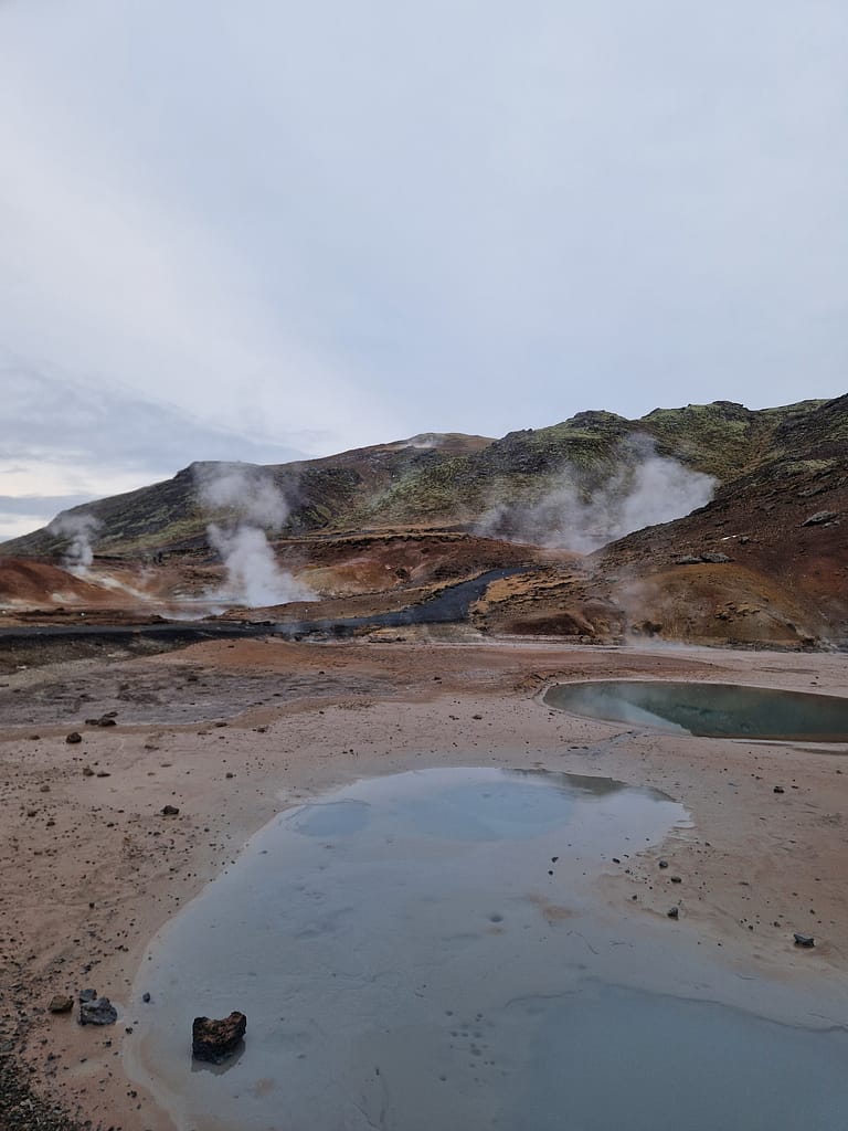 Seltún geothermal area in Iceland near Reykjavik